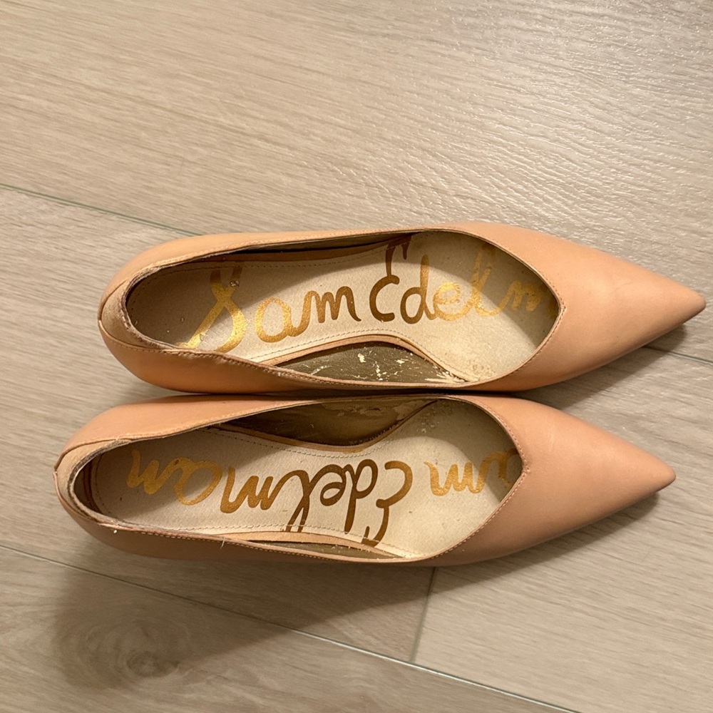 Sam Edelman nude heels, size 9.5 - Picture 4 of 6